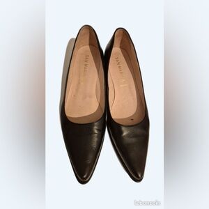 SAN MARINA Women’s Black Leather Shoes | 9